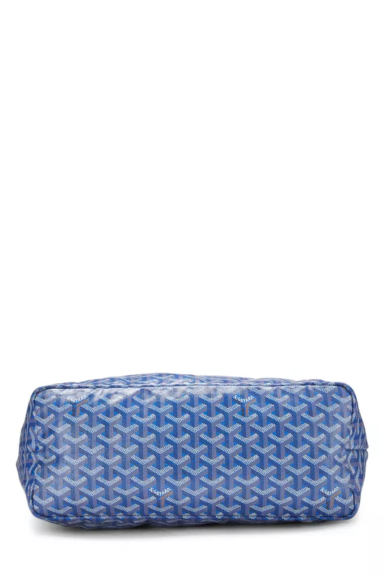 Blue Goyardine Canvas Saint-Louis PM, , large image number 4