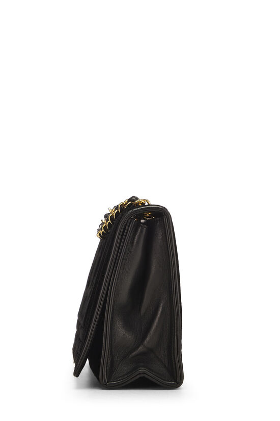 Chanel Black Velvet Triborder Shoulder Bag Small Q6BBMX39KH001