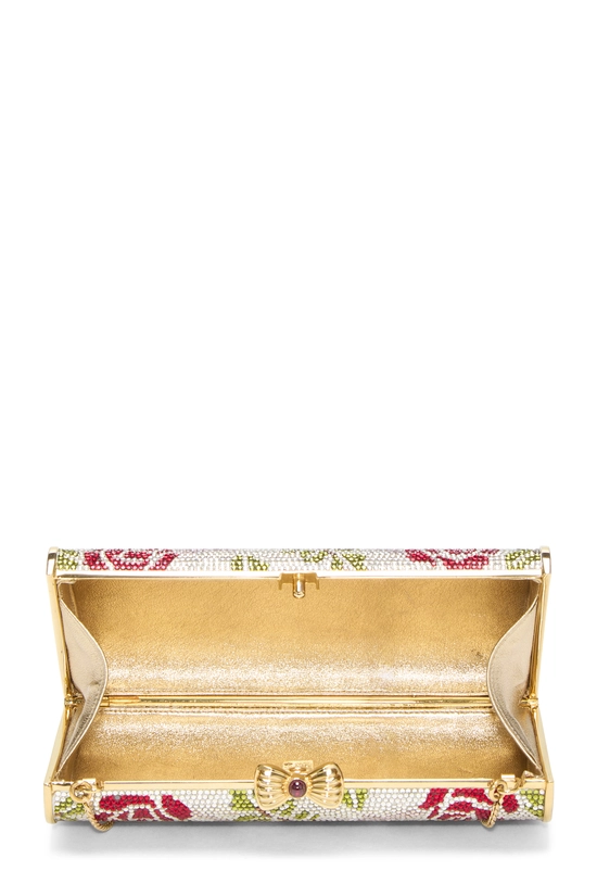Multicolor Crystal Floral Minaudi&egrave;re, , large image number 5