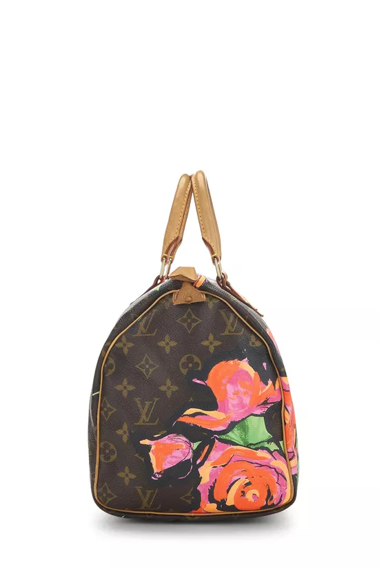 Stephen Sprouse x Louis Vuitton Monogram Roses Speedy 30, , large image number 2