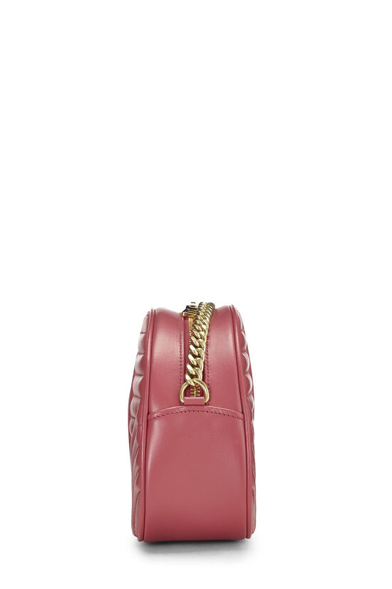 Pink Calfskin Diagramme Crossbody Bag , , large image number 2