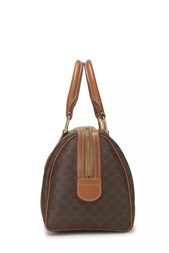Brown Coated Canvas Macadam Handbag, , large image number 2
