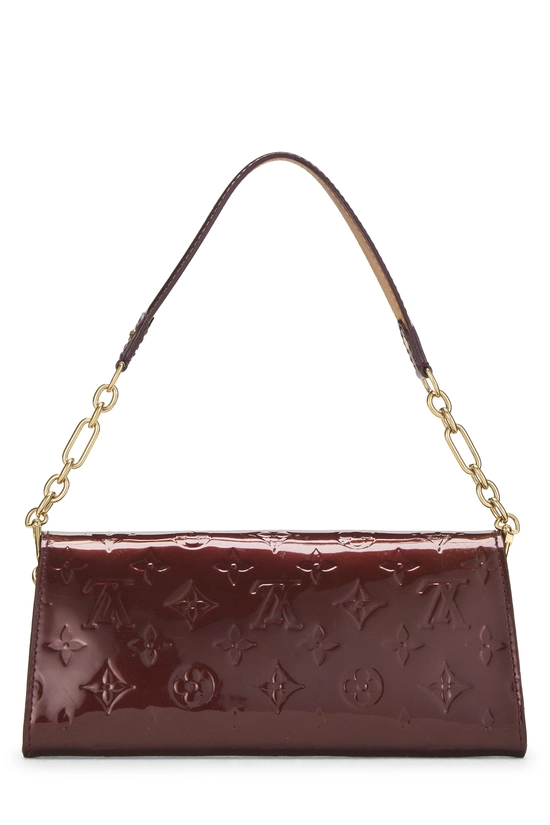 Burgundy Vernis Sunset Boulevard Shoulder Bag, , large image number 3