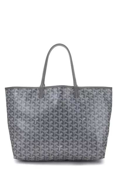 Grey Goyardine Canvas Saint-Louis PM