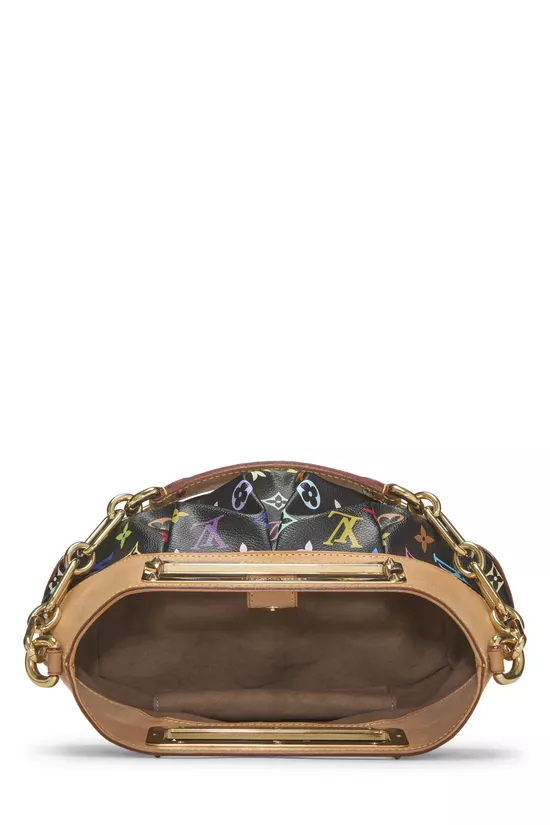 Takashi Murakami x Louis Vuitton Black Monogram Multicolore Judy PM, , large image number 5