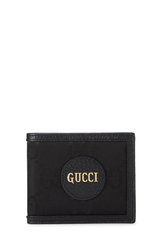 Black GG Nylon Off the Grid Bifold Wallet, , large image number 0