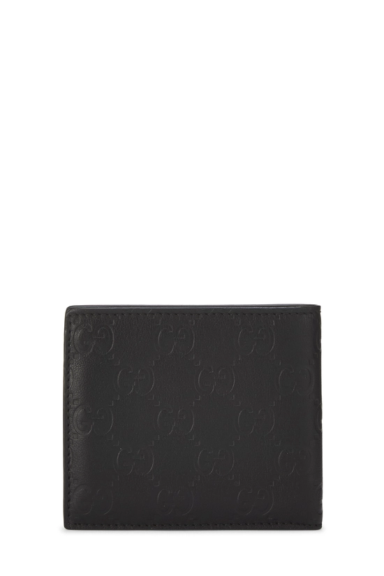 Black Guccissima Bifold Wallet, , large image number 2