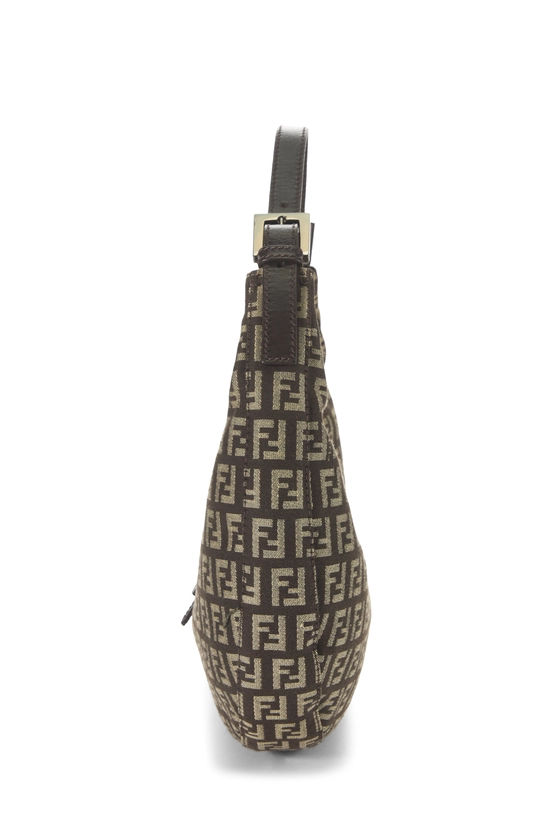 Brown Zucchino Canvas Shoulder Bag, , large image number 2