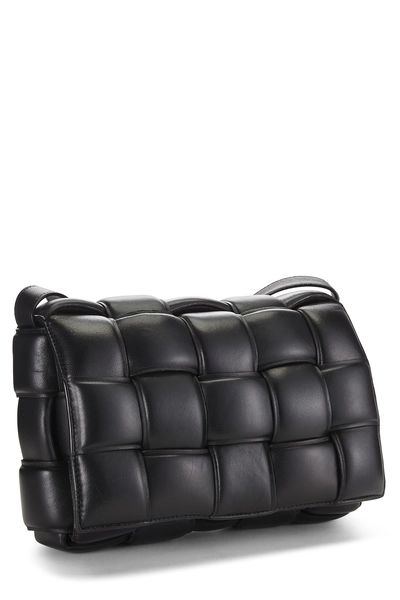 Bottega Veneta Black Maxi Intrecciato Padded Cassette — photo 2