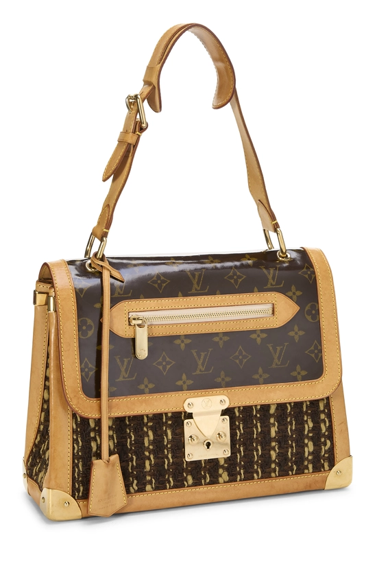 Monogram Tweedy Zip Shoulder Bag, , large image number 1