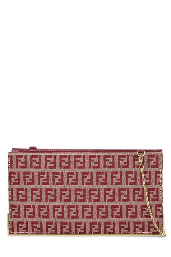 Red Zucchino Canvas Clutch, , large image number 0