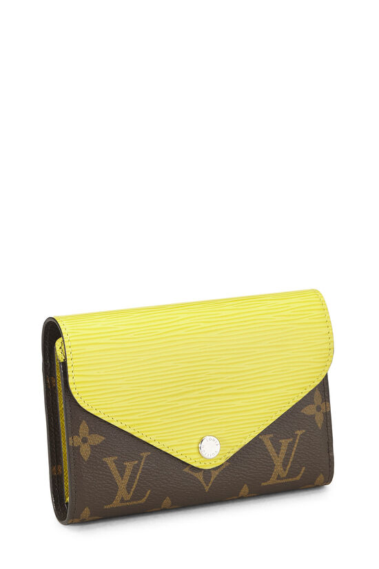 Yellow Epi Monogram Canvas Marie-Lou Compact Wallet, , large image number 1
