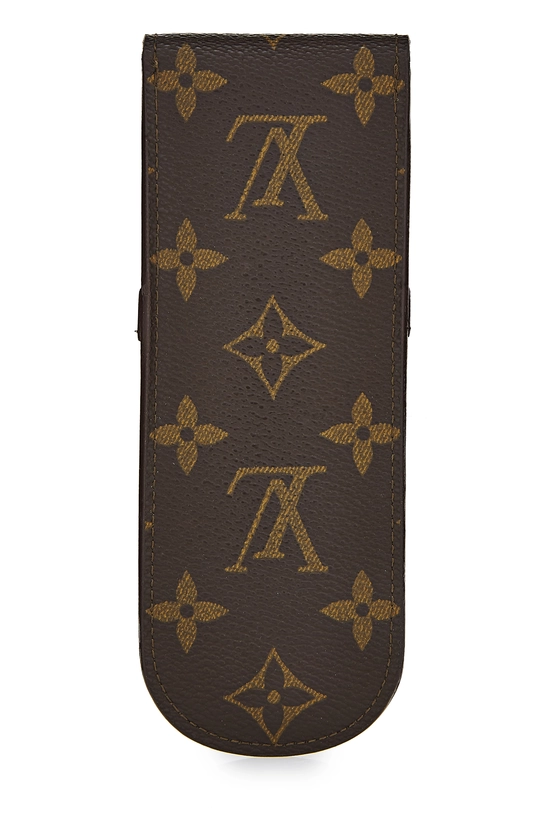 Monogram Canvas Etui Stylos Pen Case, , large image number 2
