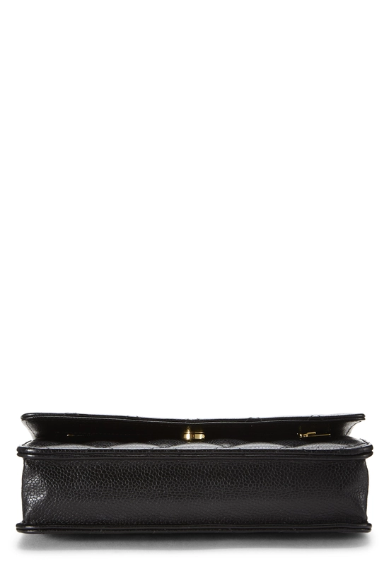 Black Caviar Classic Quilted Wallet On Chain (WOC), , large image number 4
