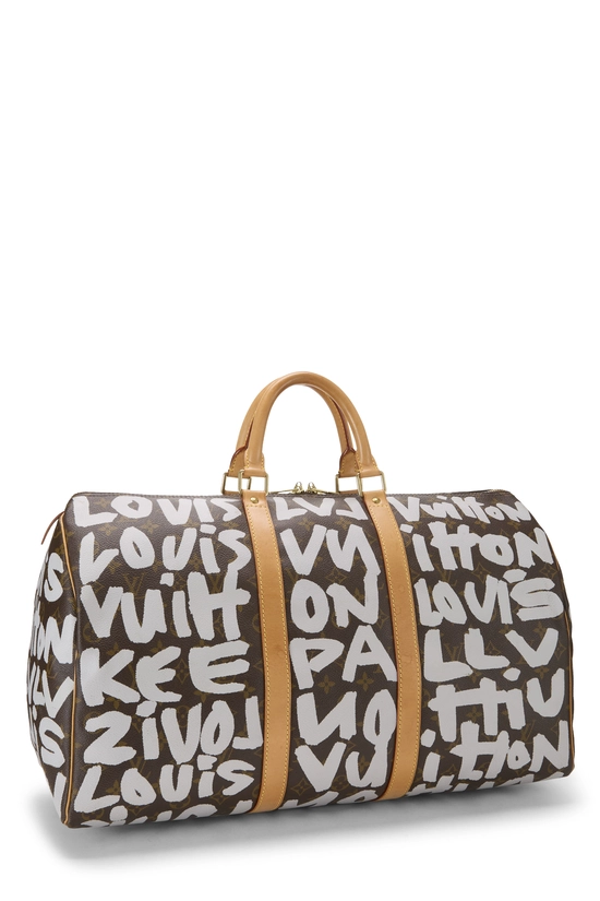 Pre-Owned Stephen Sprouse x Louis Vuitton Grey Monogram Graffiti