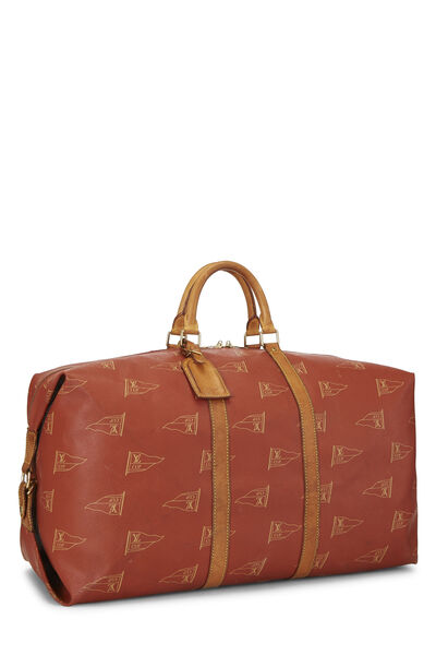 Red LV Cup Boston Bag , , large