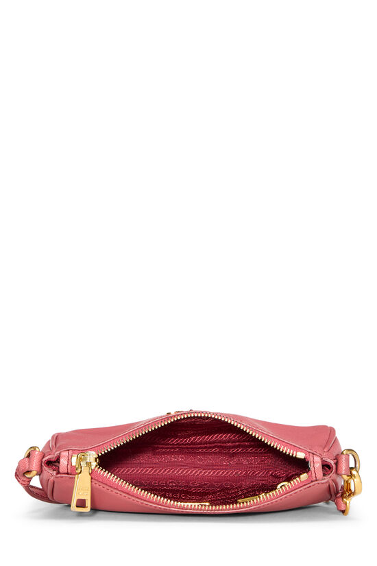 Pink Saffiano Pochette Mini, , large image number 5