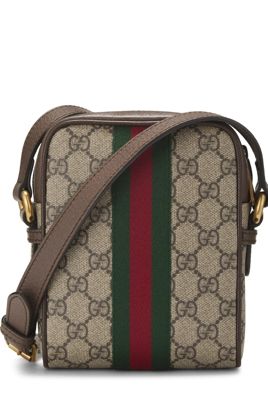 Brown GG Supreme Canvas Ophidia Messenger Mini, , large image number 4