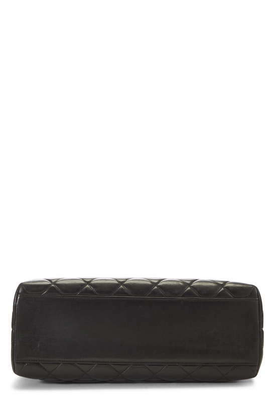 Black Quilted Lambskin Kelly, , large image number 4