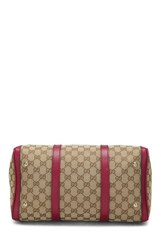 Red Original GG Canvas Boston Handbag Medium, , large image number 4