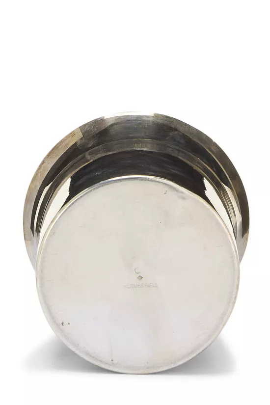 Silver Plated Circular Vase, , large image number 2