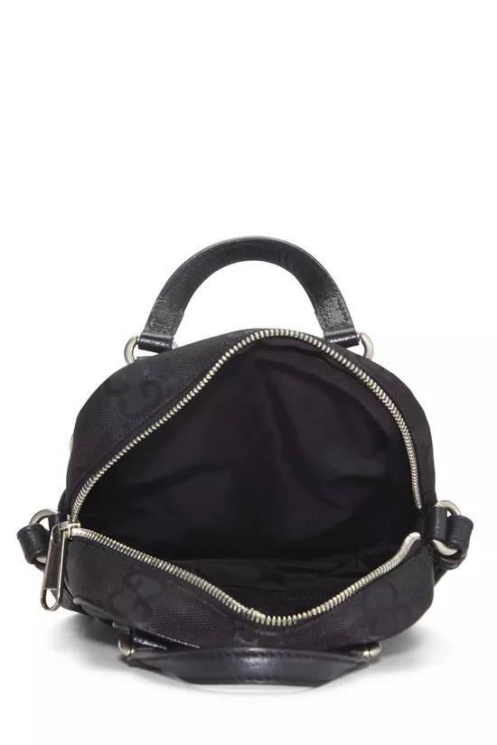 Black GG Nylon Off the Grid Shoulder Bag, , large image number 5