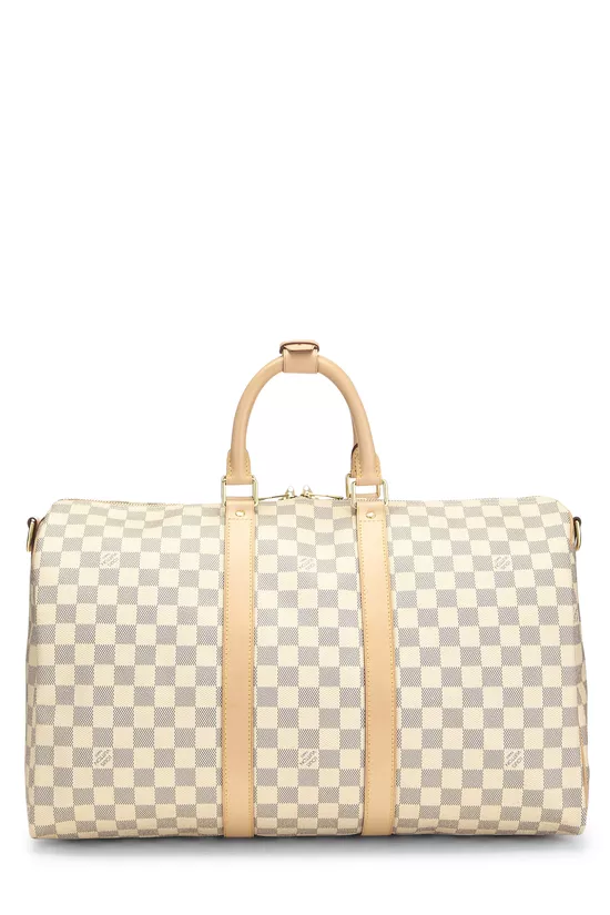 Damier Azur Keepall Bandouliere 45, , large image number 3