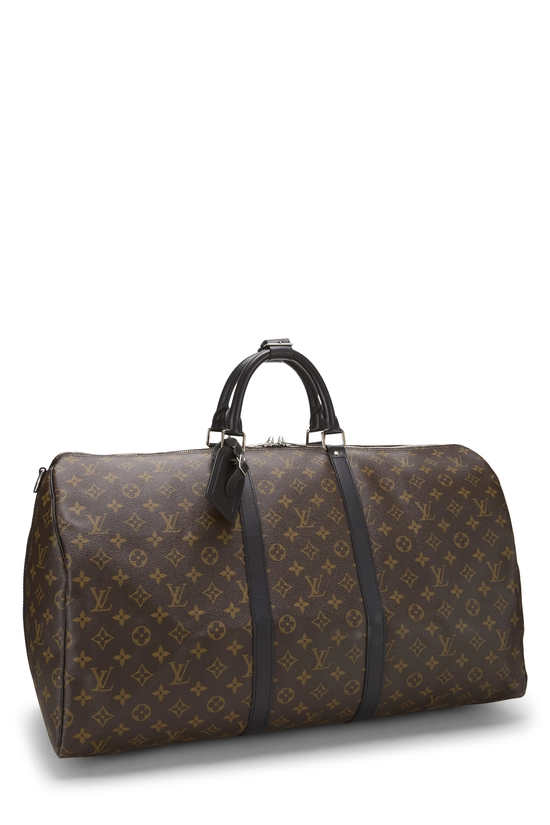 Monogram Macassar Keepall Bandouliere 50, , large image number 1