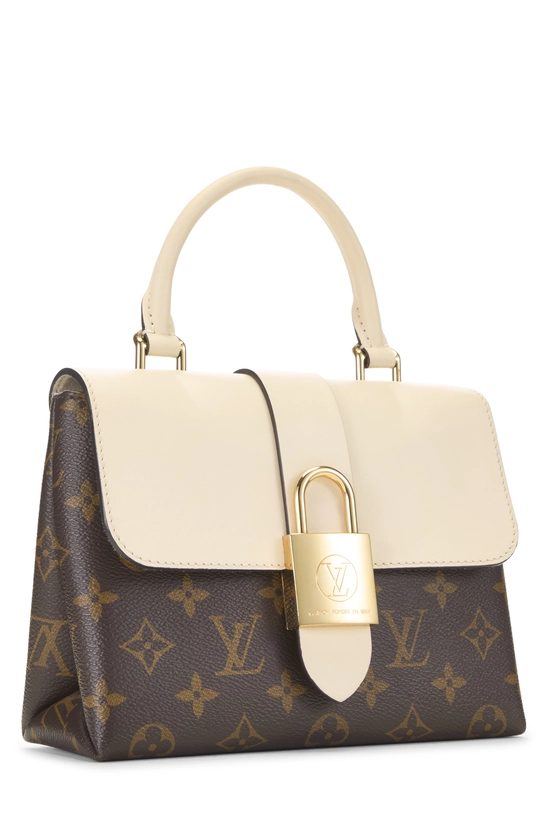 Cream Monogram Canvas Locky BB, , large image number 1