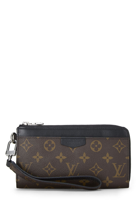 Louis Vuitton Brown Monogram Canvas Macassar Zippy Dragonne 