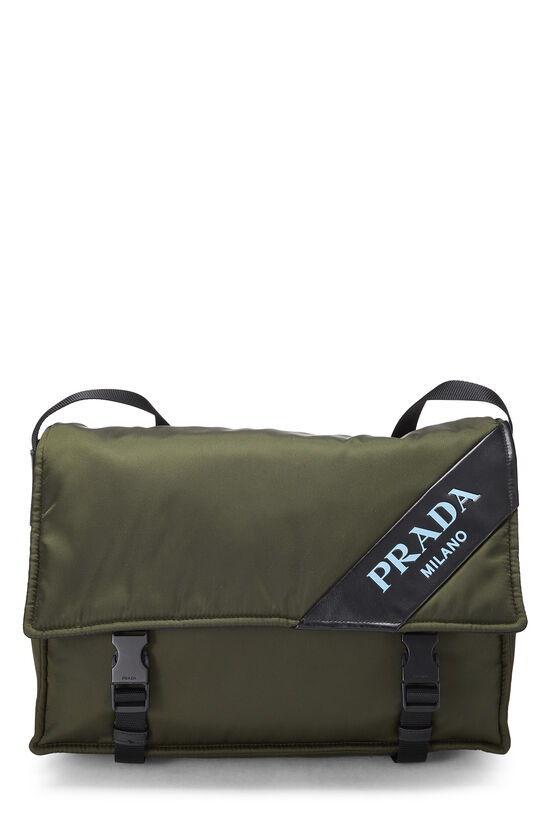 PRADA Large Nylon Crossbody Bag Black-US