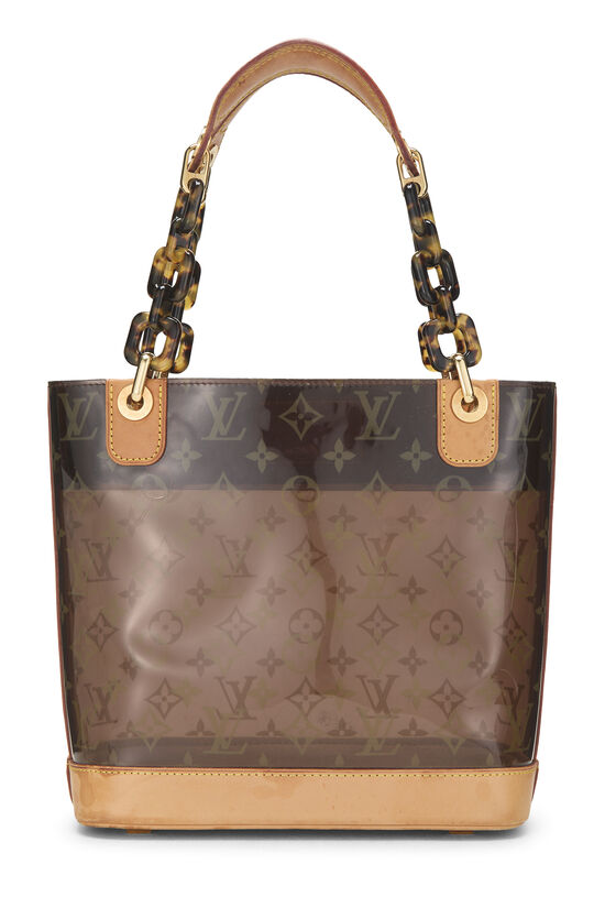 Brown Monogram Ambre Vinyl Cabas PM, , large image number 0