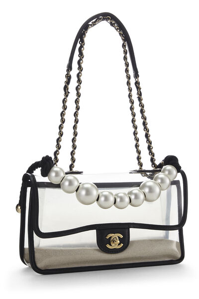 Clear Vinyl Sand by the Sea Half Flap Medium, , large