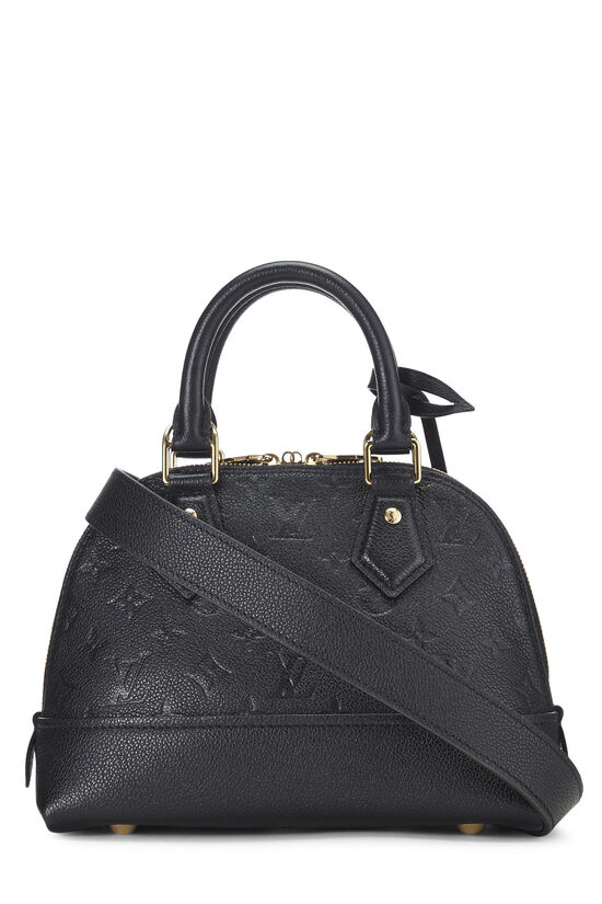 Louis Vuitton Neo Alma Handbag Monogram Empreinte Leather Bb Black