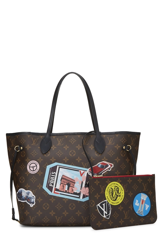 Monogram Canvas World Tour Neverfull MM, , large image number 3