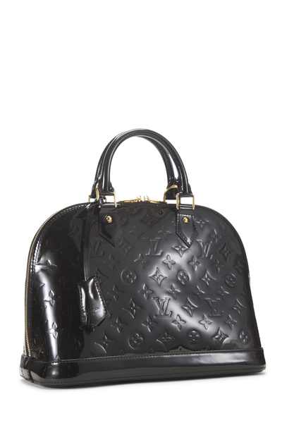 Louis Vuitton Black Monogram Vernis Alma PM — photo 2