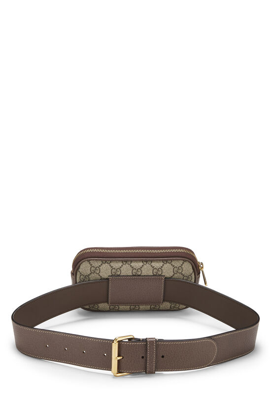 Pre-Owned Brown GG Supreme Canvas Ophidia Belt Bag Small QFA1NK0L0H016 