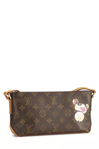 Takashi Murakami x Louis Vuitton Monogram Canvas Panda Trotteur, , large