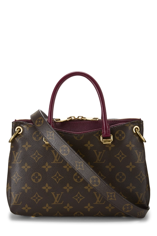 Burgundy Monogram Canvas Pallas BB, , large image number 3