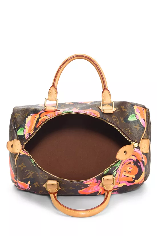 Stephen Sprouse x Louis Vuitton Monogram Roses Speedy 30, , large image number 5