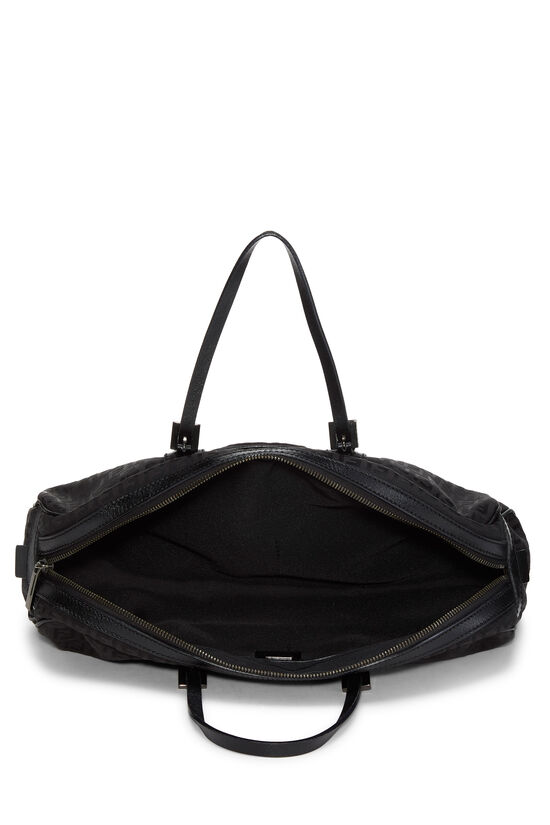 Black Zucchino Canvas Long Handbag, , large image number 5
