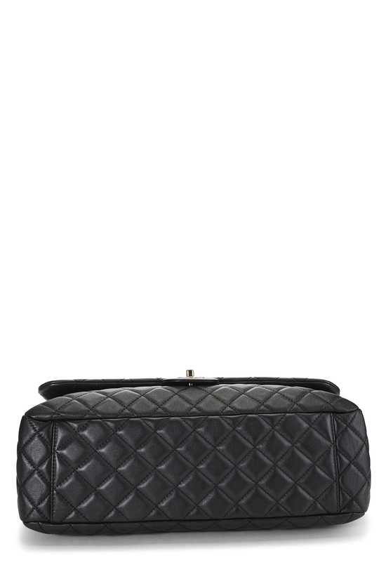 Black Calfskin New Classic Flap XXL, , large image number 4