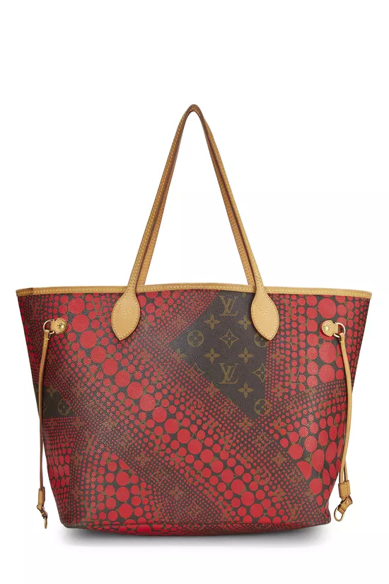 Yayoi Kusama x Louis Vuitton Red Monogram Dots Infinity Neverfull MM, , large image number 0