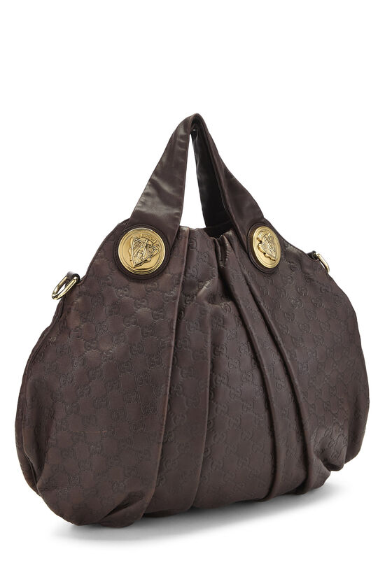 Brown Guccissima Hysteria Convertible Handbag, , large image number 1