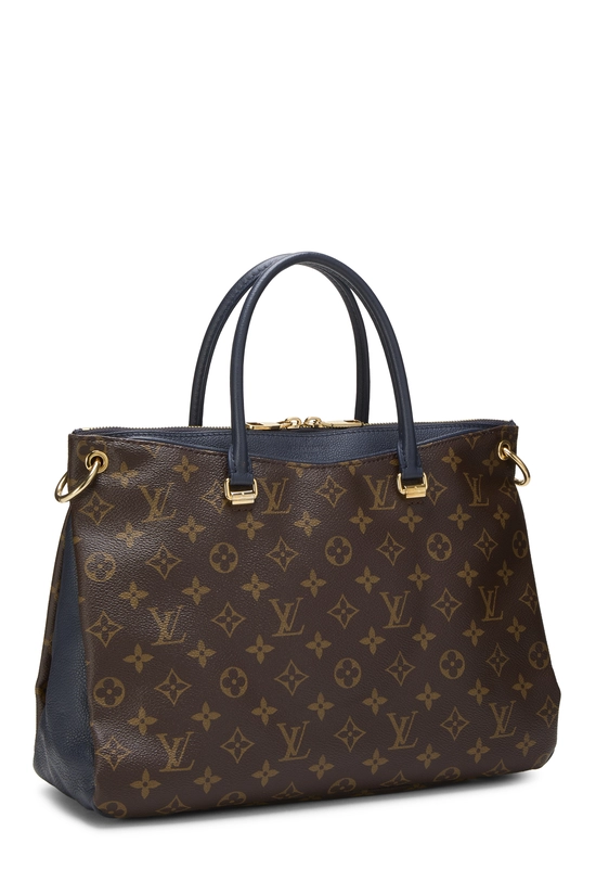 Navy Monogram Canvas Pallas, , large image number 1