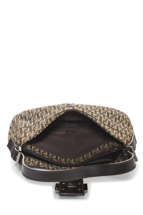 Brown Zucchino Canvas Shoulder Bag, , large image number 4