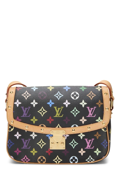 Louis Vuitton Takashi Murakami x Louis Vuitton Black Monogram Multicolore Sologne