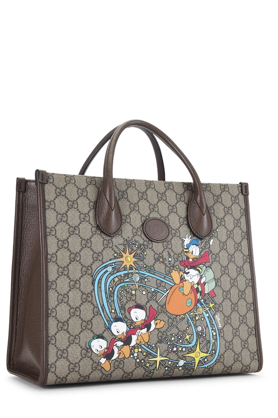 Pre-Owned Disney x Gucci Brown GG Supreme Canvas Donald Duck
