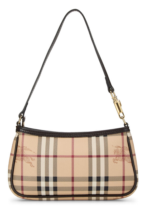 Haymarket Check Coated Canvas Pochette, , large image number 3