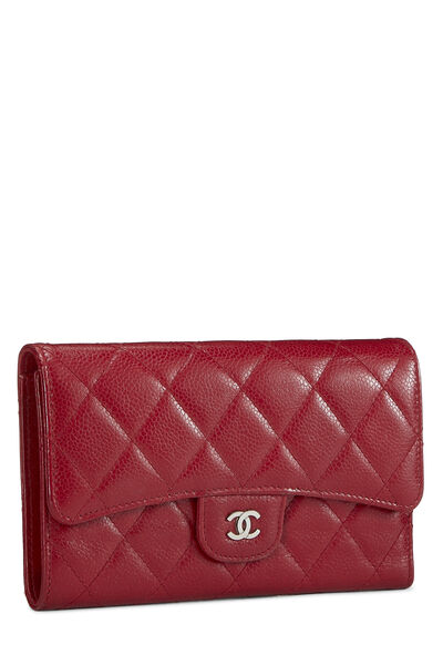 Red Caviar Classic Flap Wallet, , large